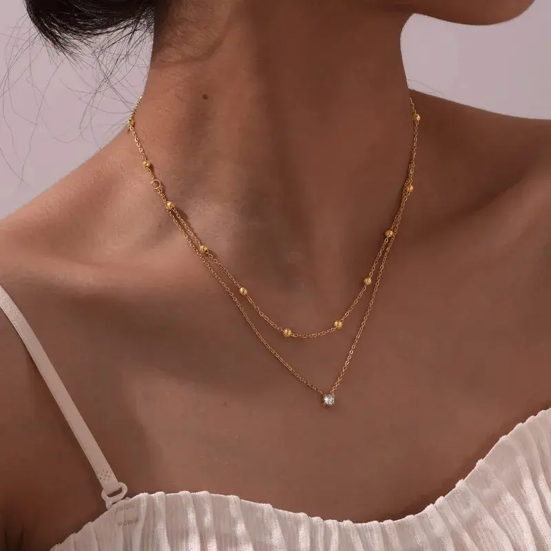 Bead Layer Necklace - FY0152